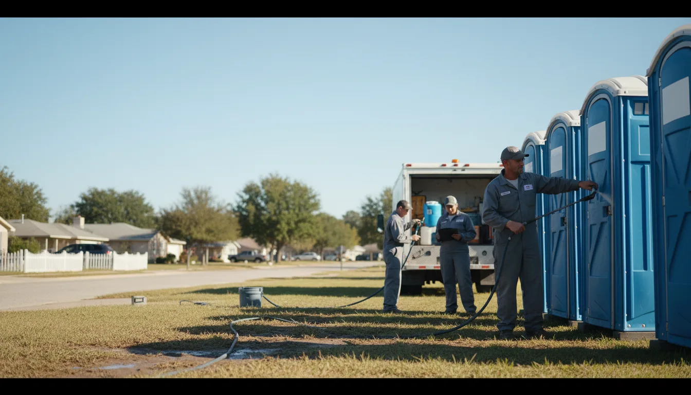 Long-Term Portable Toilet Rental in Gurdon, AR near me